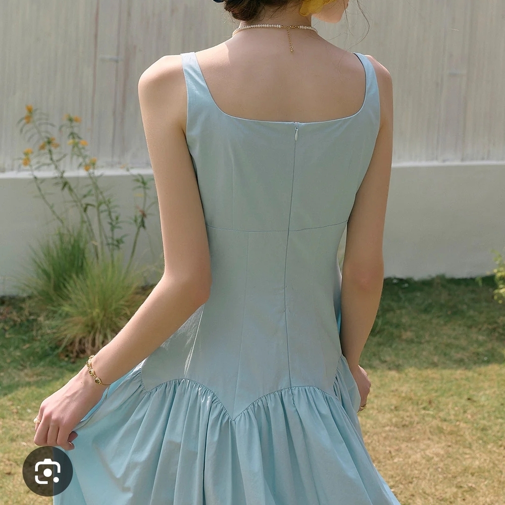 Simply Retro Jemma Square Neck Patchwork Dress NWT - image 2